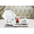 Alemanha matt black estilo marroquino louça jantar conjunto porcelana